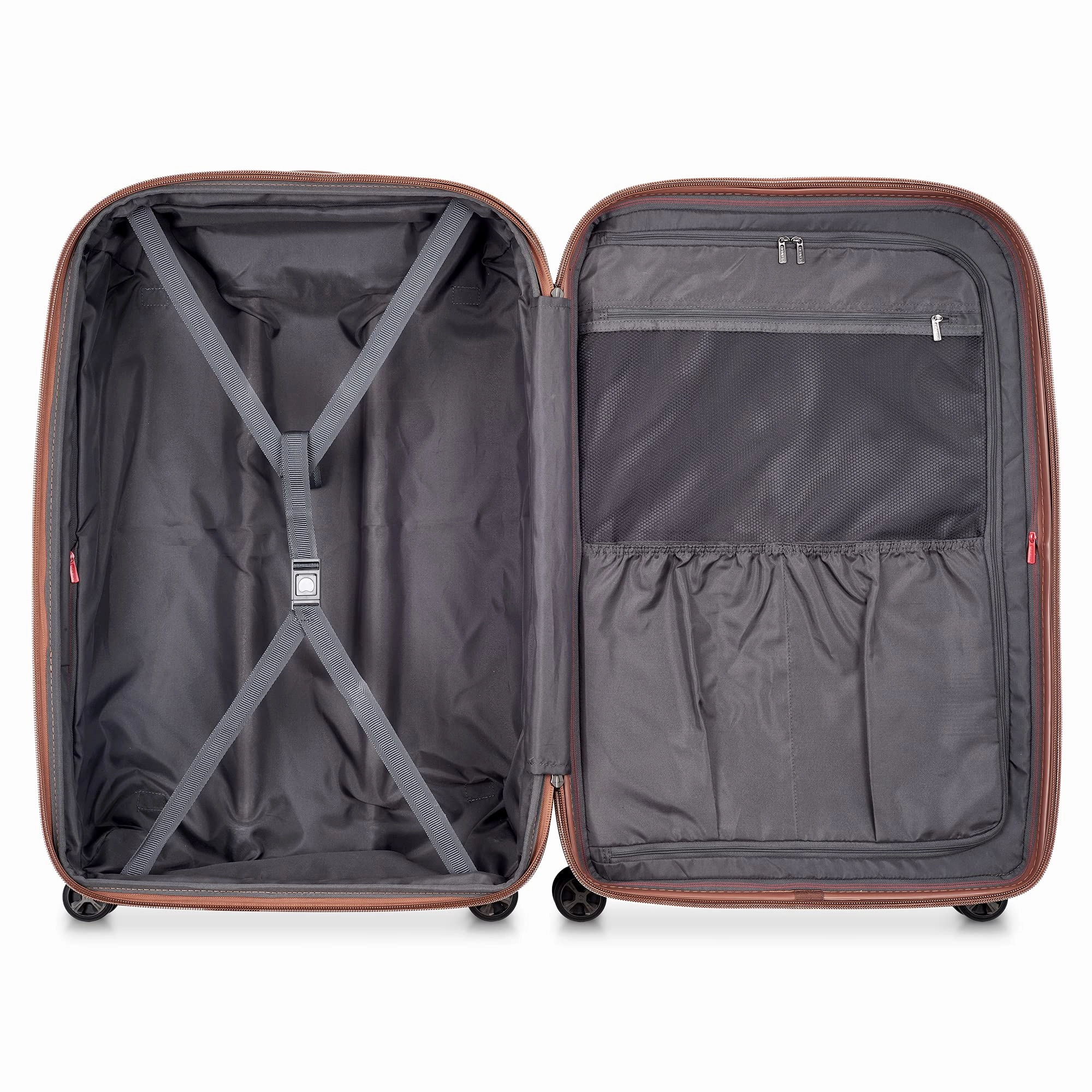 DELSEY Paris Carrousel Hardside Expandable  3-Piece Luggage Set with Spinner Wheels