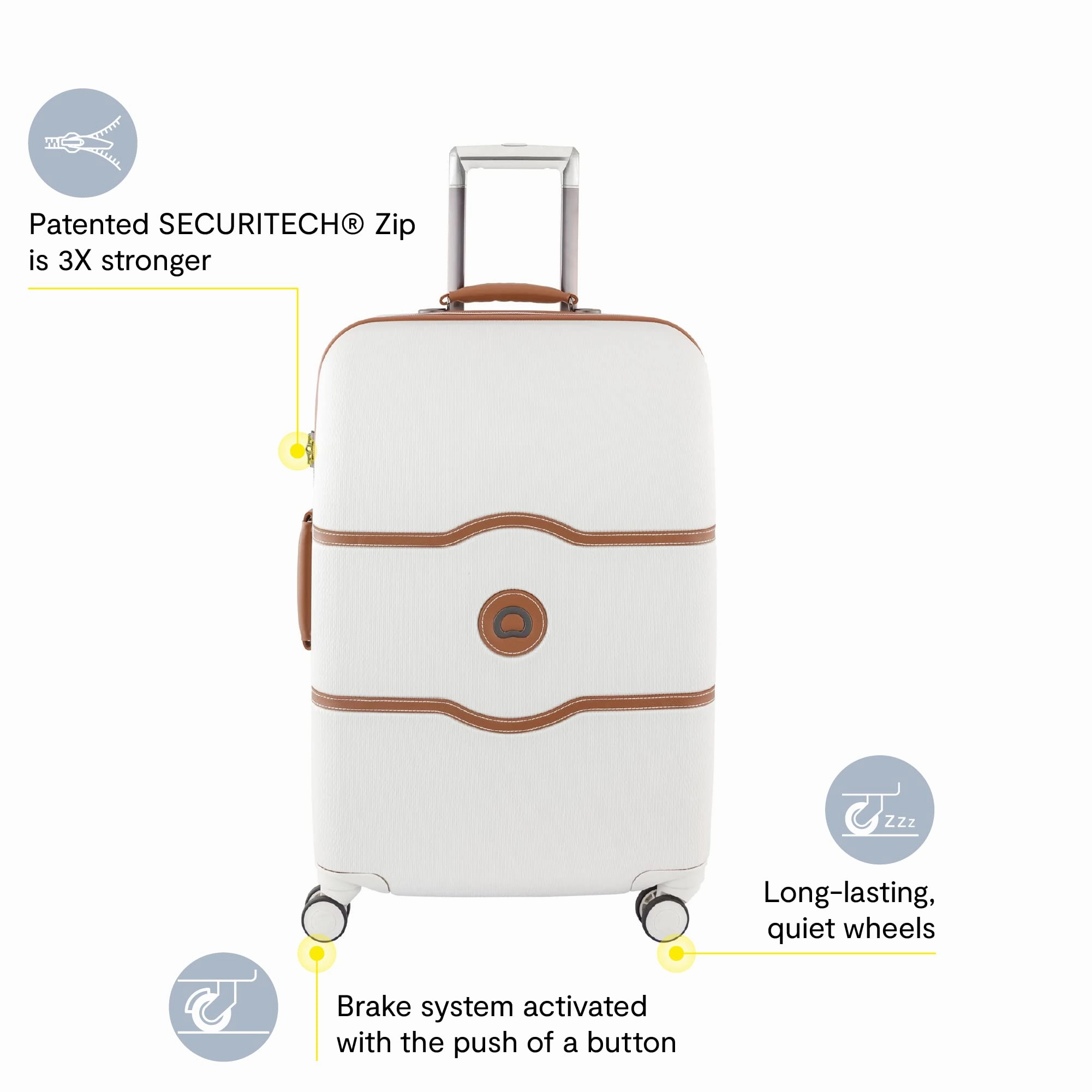 DELSEY Paris Chatelet Air 2.0 Hardside Luggage with Spinner Wheels