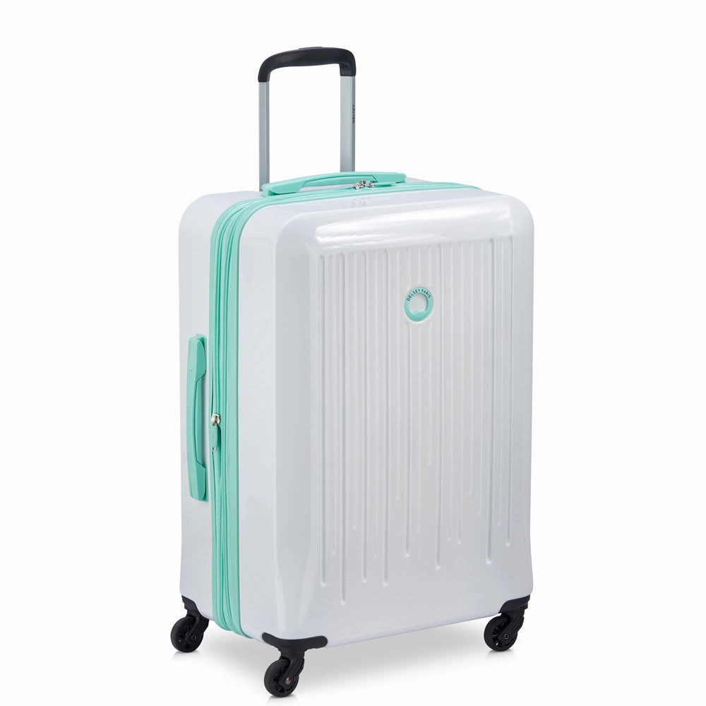 DELSEY Paris Christine Hardside Spinner Luggage Collection, 24-inch Checked-Medium