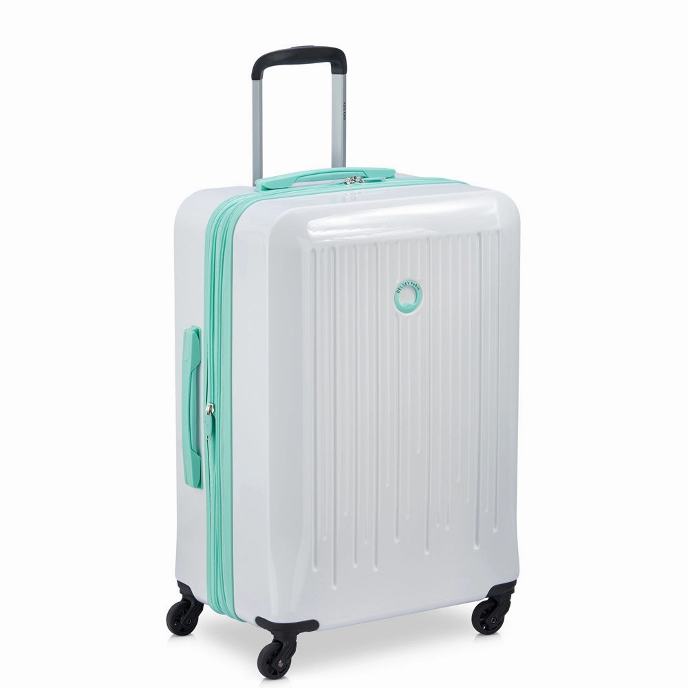 DELSEY Paris Christine Hardside Spinner Luggage Collection, 24-inch Checked-Medium