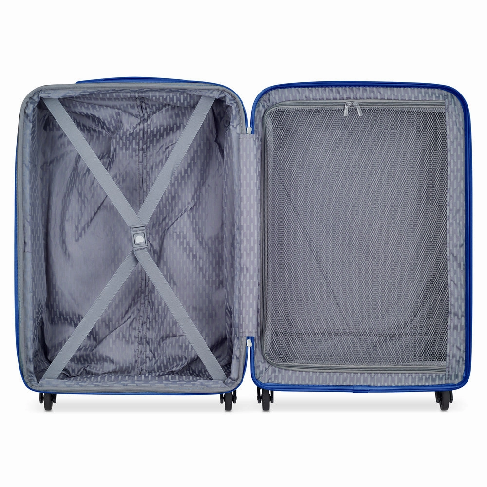 DELSEY Paris Christine Hardside Spinner Luggage Collection, 24-inch Checked-Medium