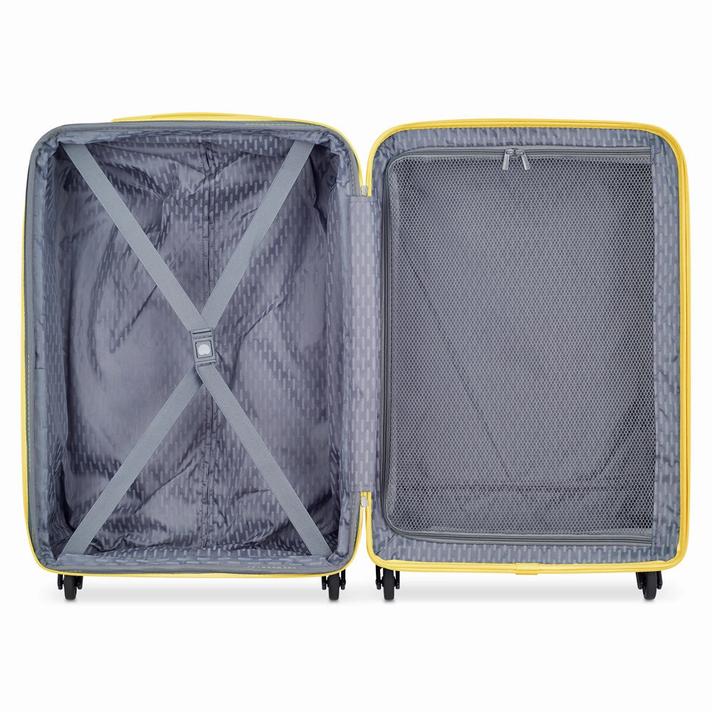 DELSEY Paris Christine Hardside Spinner Luggage Collection, 24-inch Checked-Medium