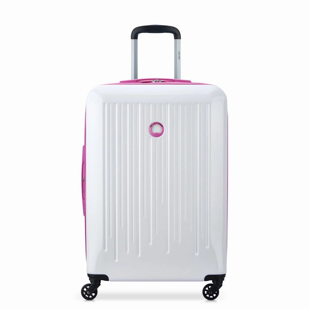 DELSEY Paris Christine Hardside Spinner Luggage Collection, 24-inch Checked-Medium