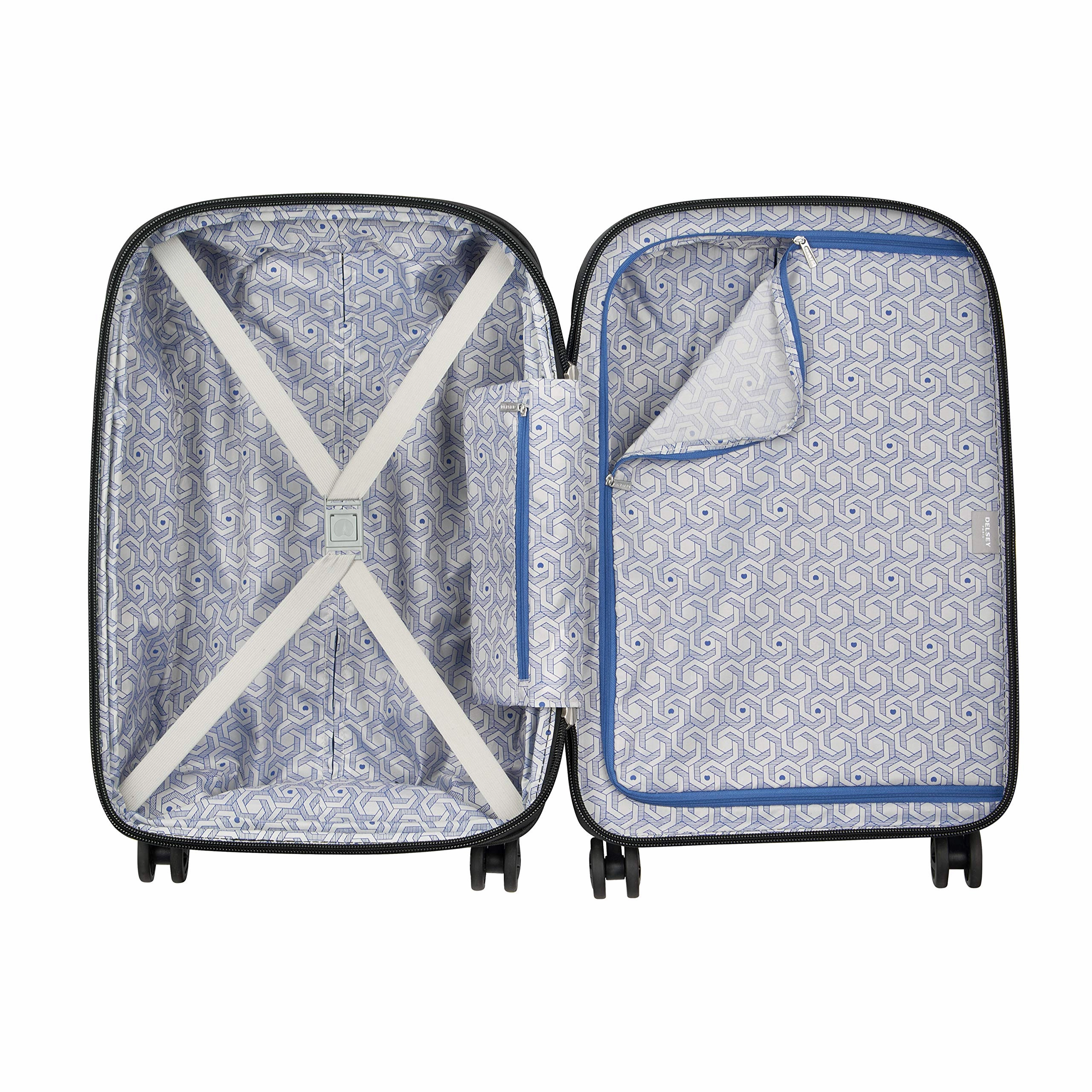 DELSEY Paris Clavel 19" Carry On Hardside Expandable Luggage with Spinner Wheels