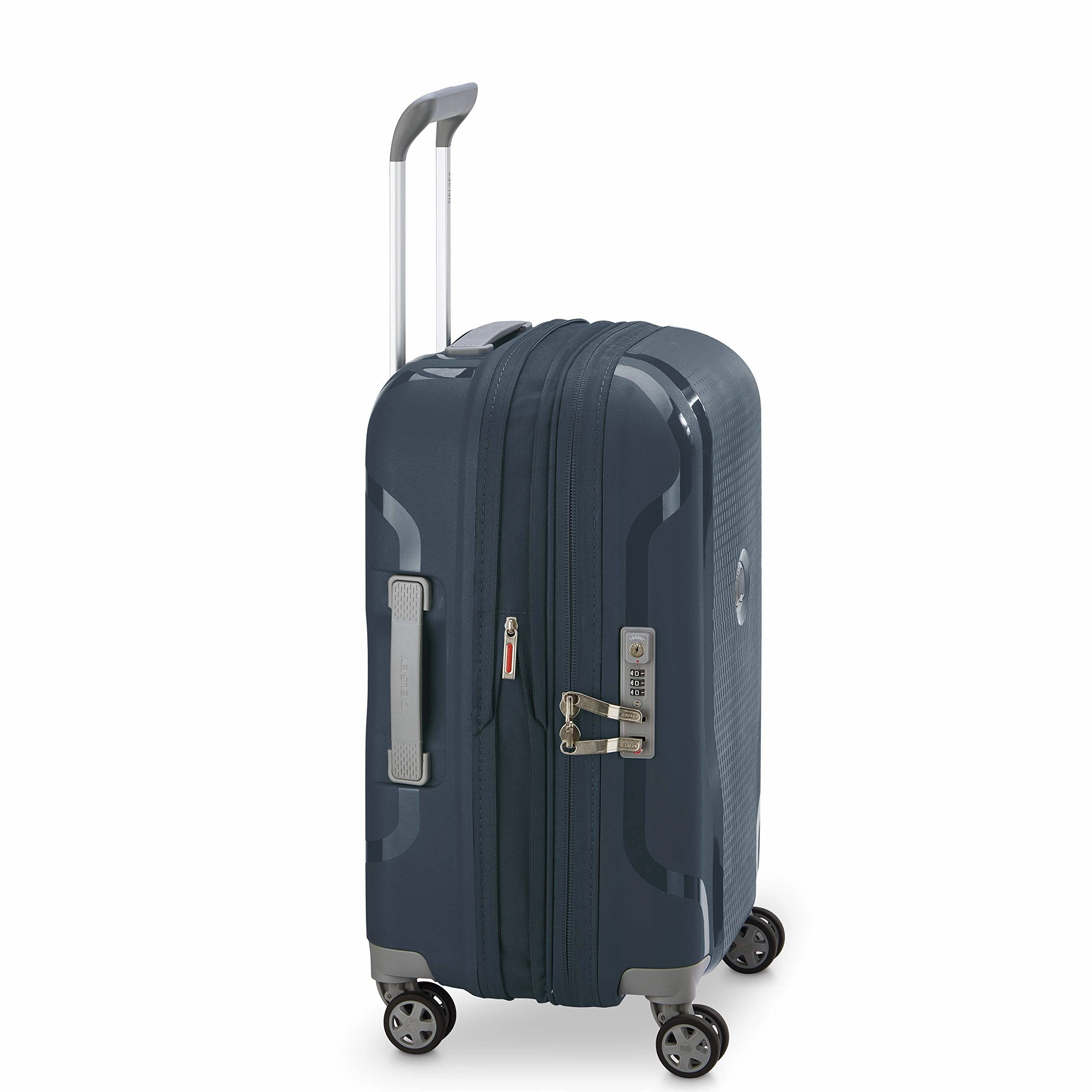 DELSEY Paris Clavel 19" Carry On Hardside Expandable Luggage with Spinner Wheels