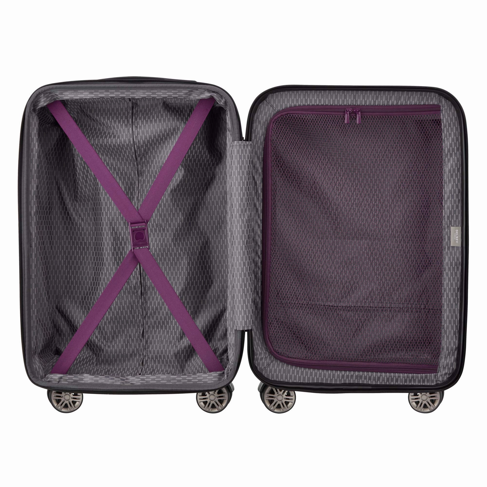 DELSEY Paris Comte 2.0 21" 4-Wheel Carry-On Luggage