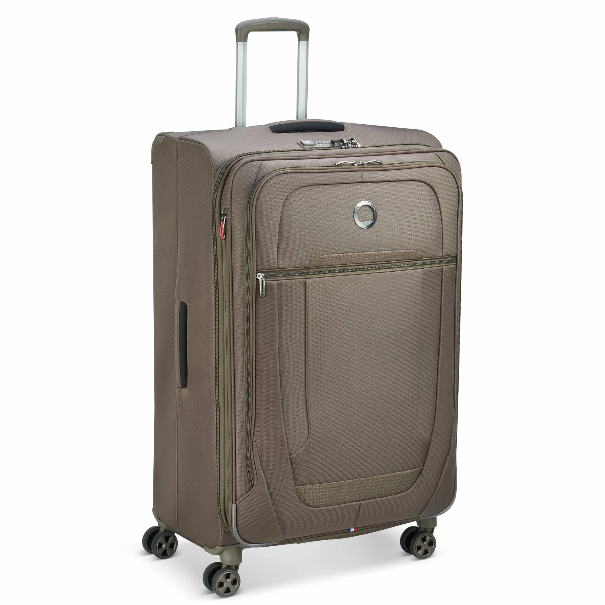 Delsey Paris Helium DLX Softside 3 Pc Expandable Luggage with Spinner Wheels