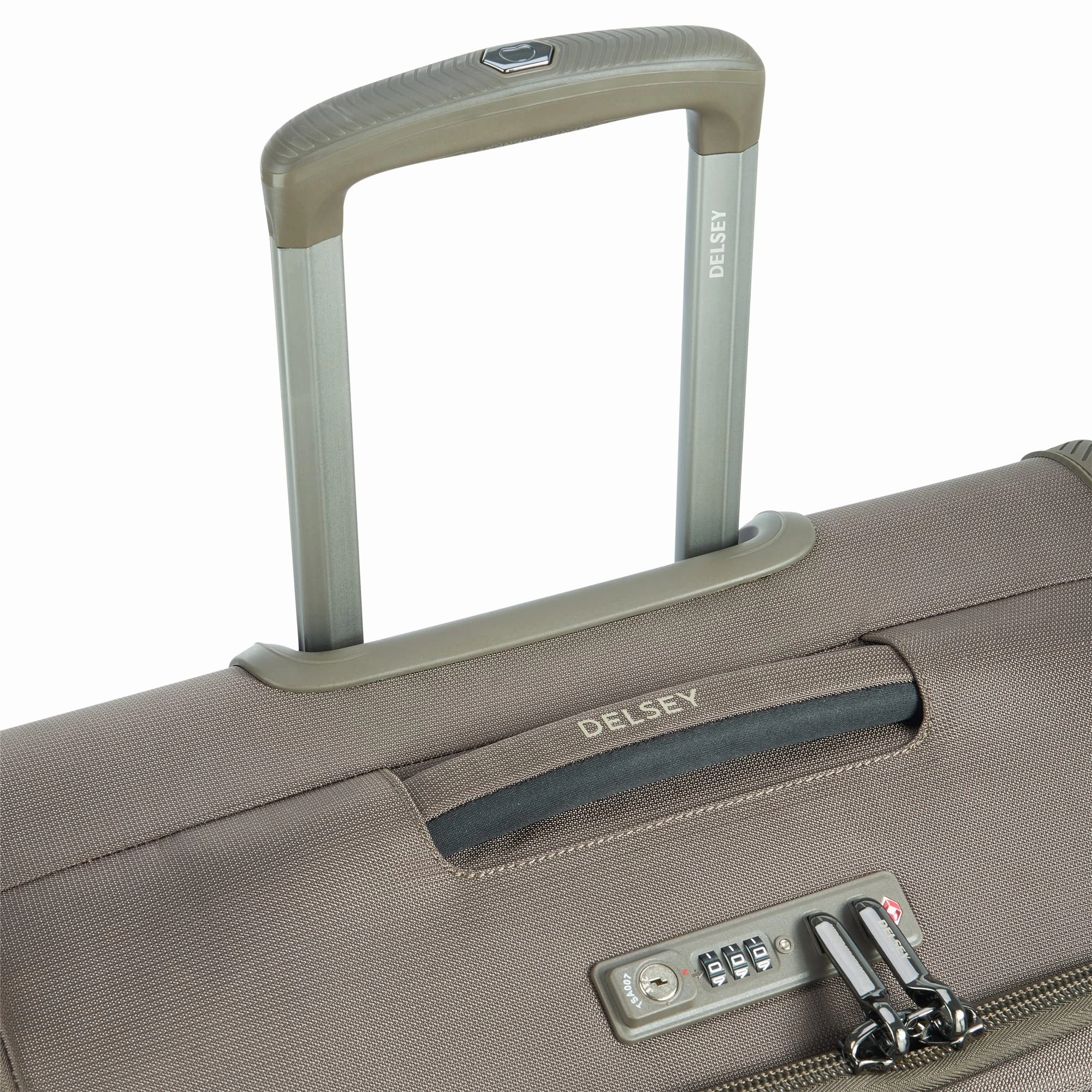 Delsey Paris Helium DLX Softside Expandable 25" Luggage with Spinner Wheels