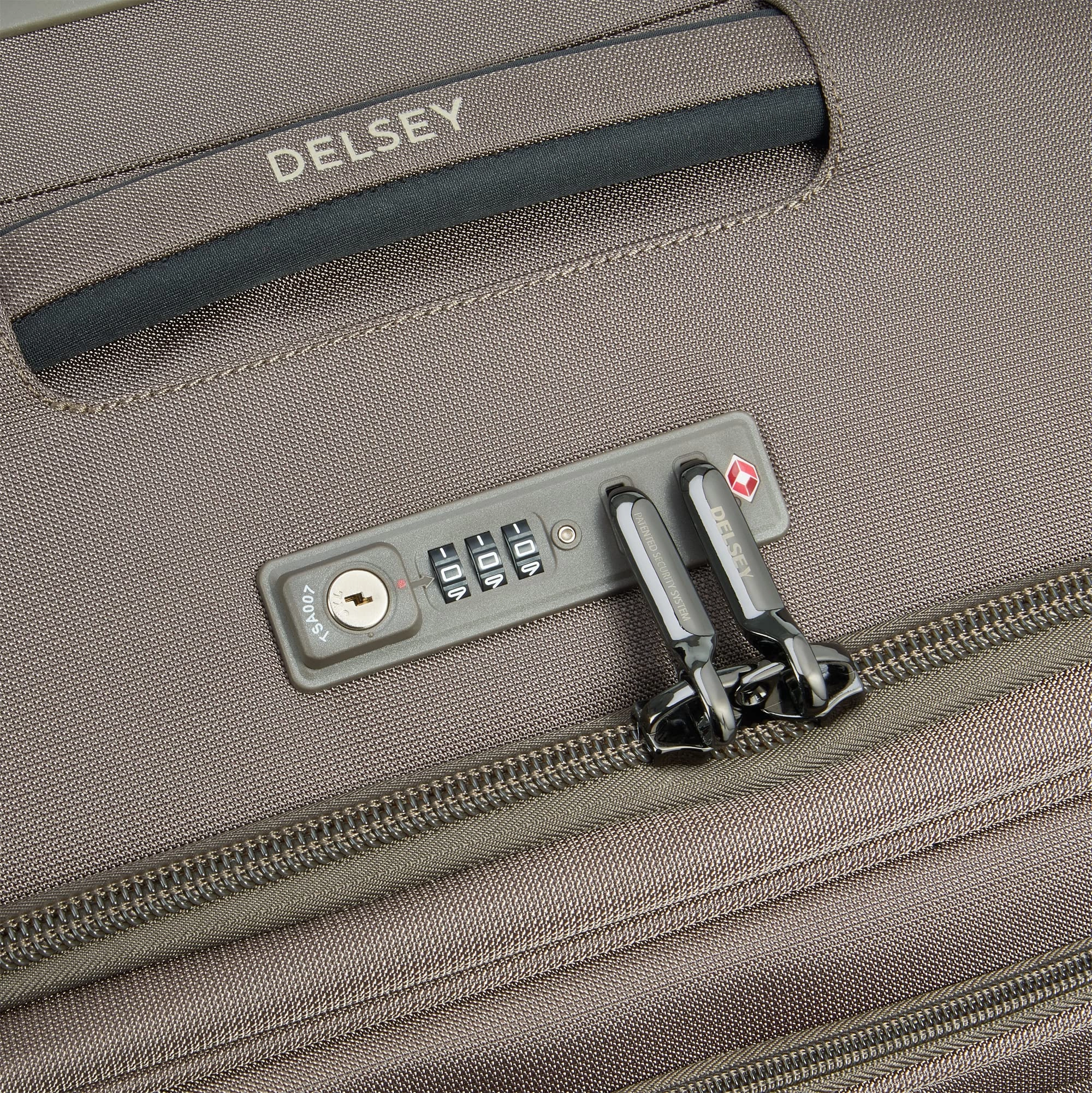 Delsey Paris Helium DLX Softside Expandable 25" Luggage with Spinner Wheels