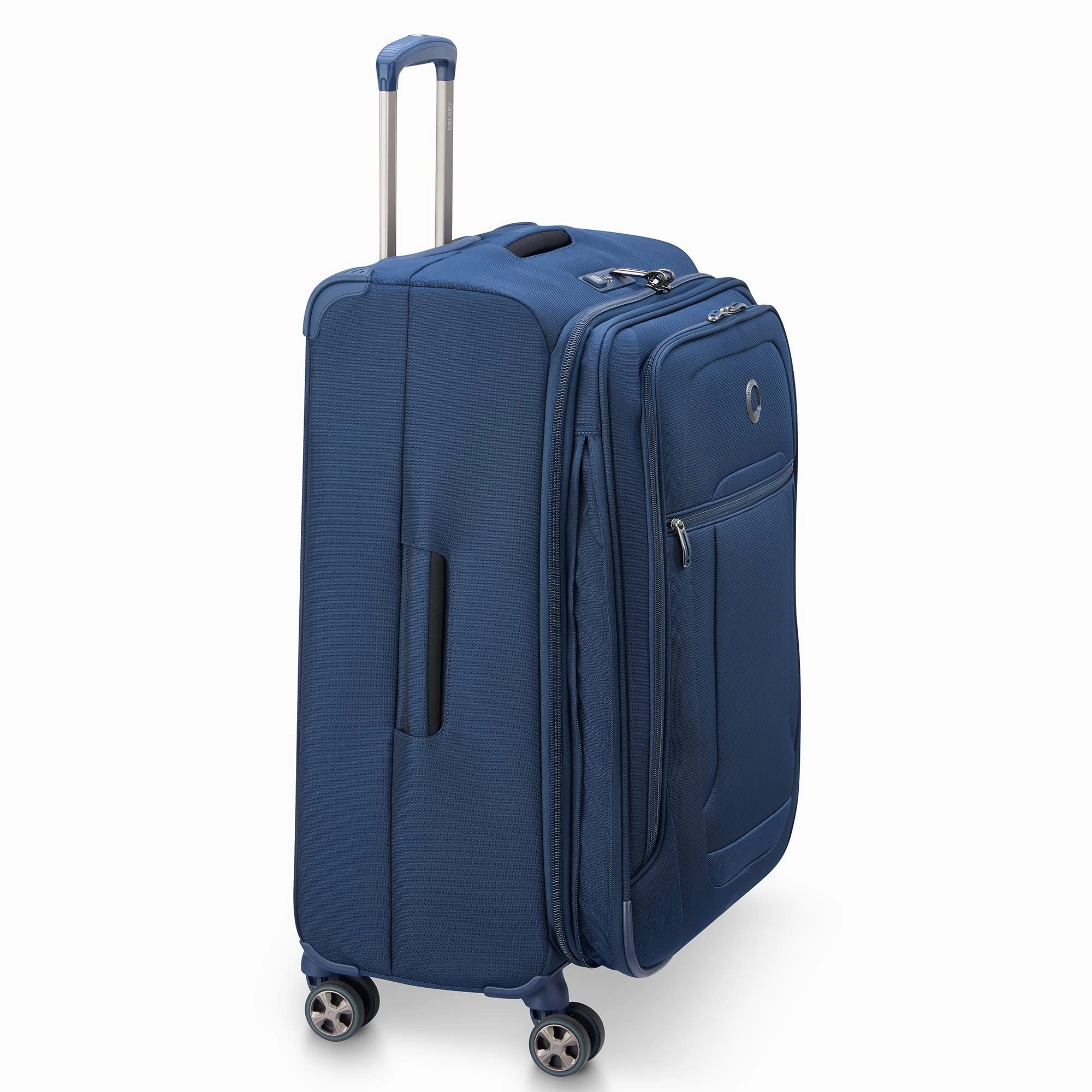 Delsey Paris Helium DLX Softside Expandable 25" Luggage with Spinner Wheels