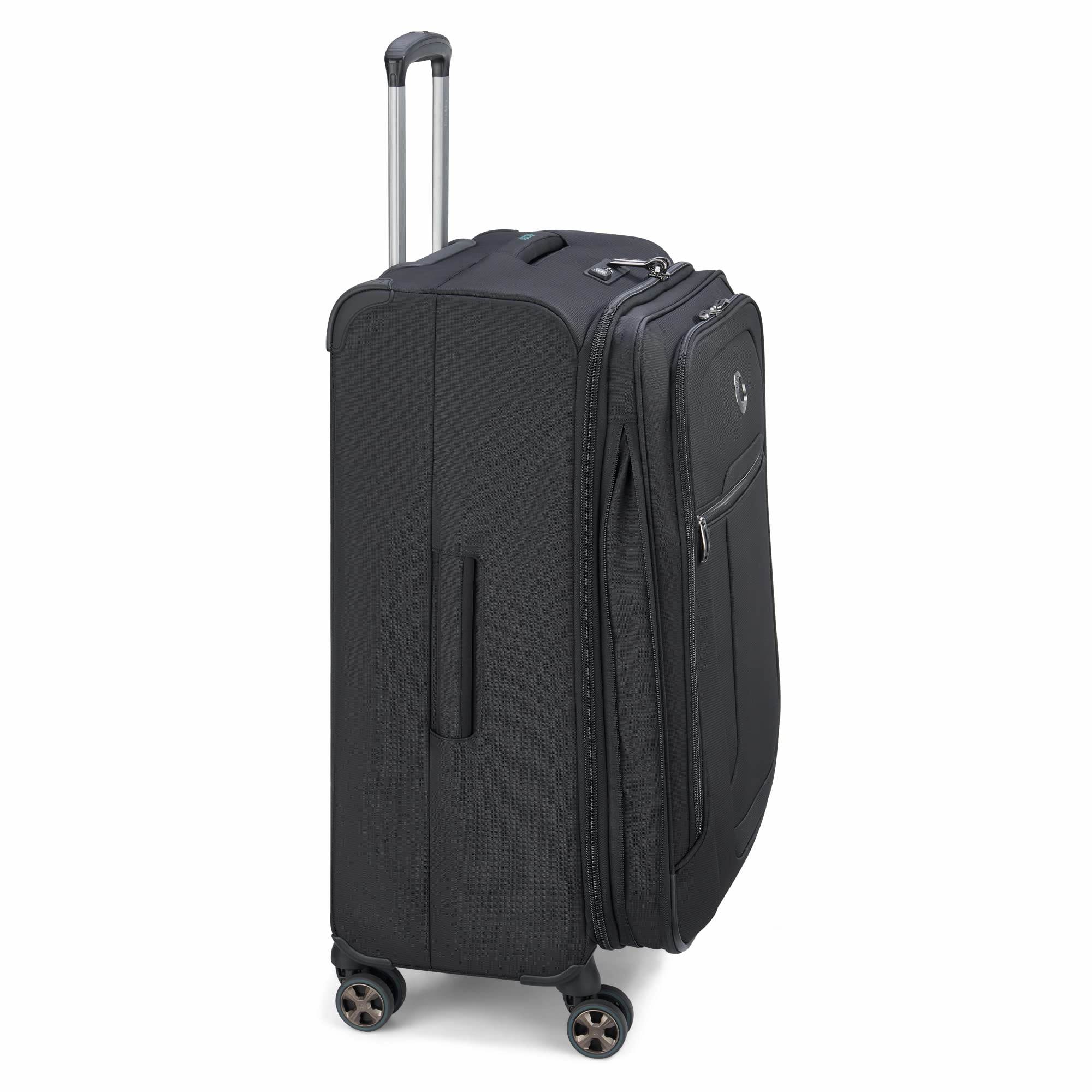 Delsey Paris Helium DLX Softside Expandable 25" Luggage with Spinner Wheels