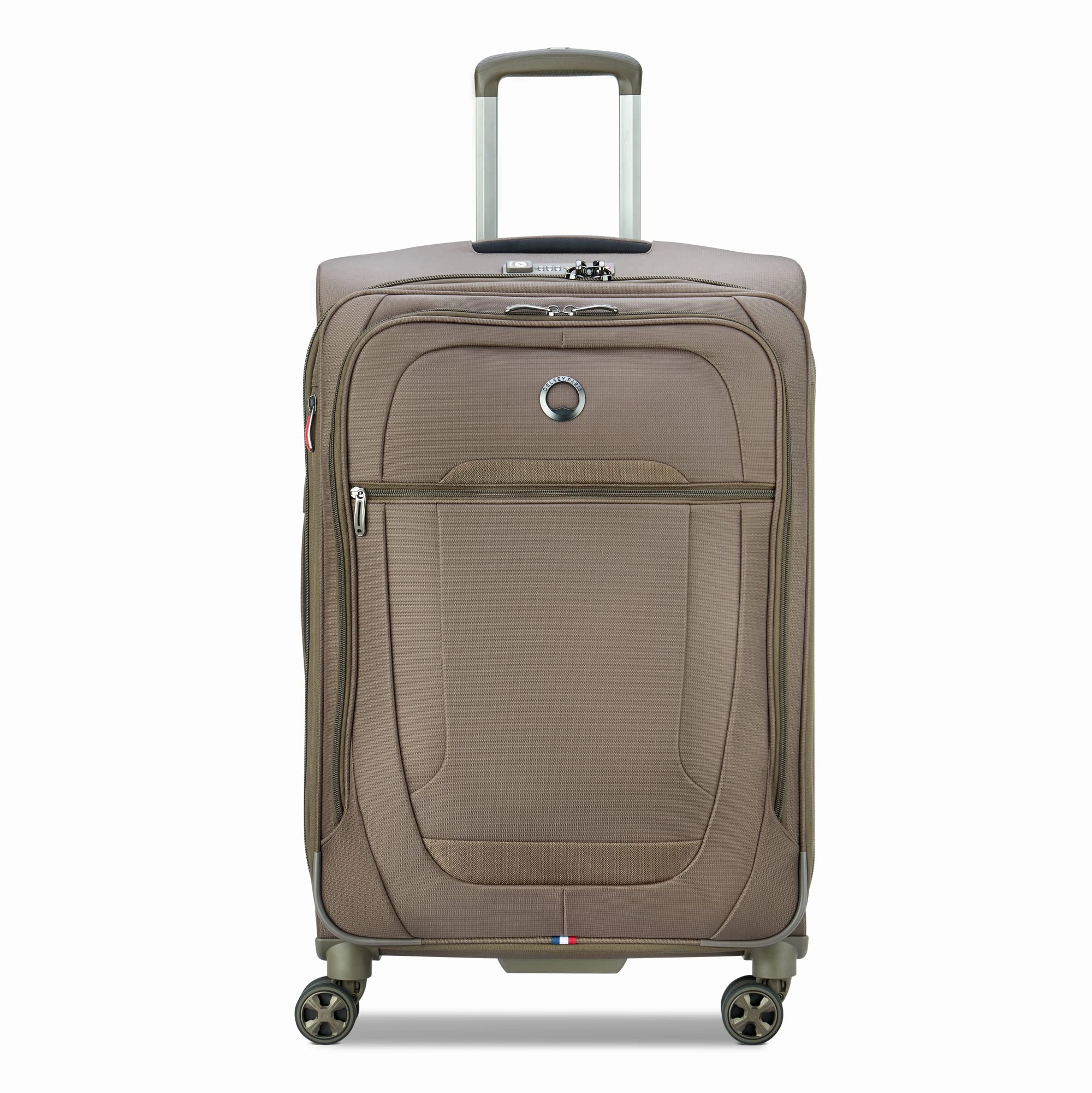 Delsey Paris Helium DLX Softside Expandable 25" Luggage with Spinner Wheels
