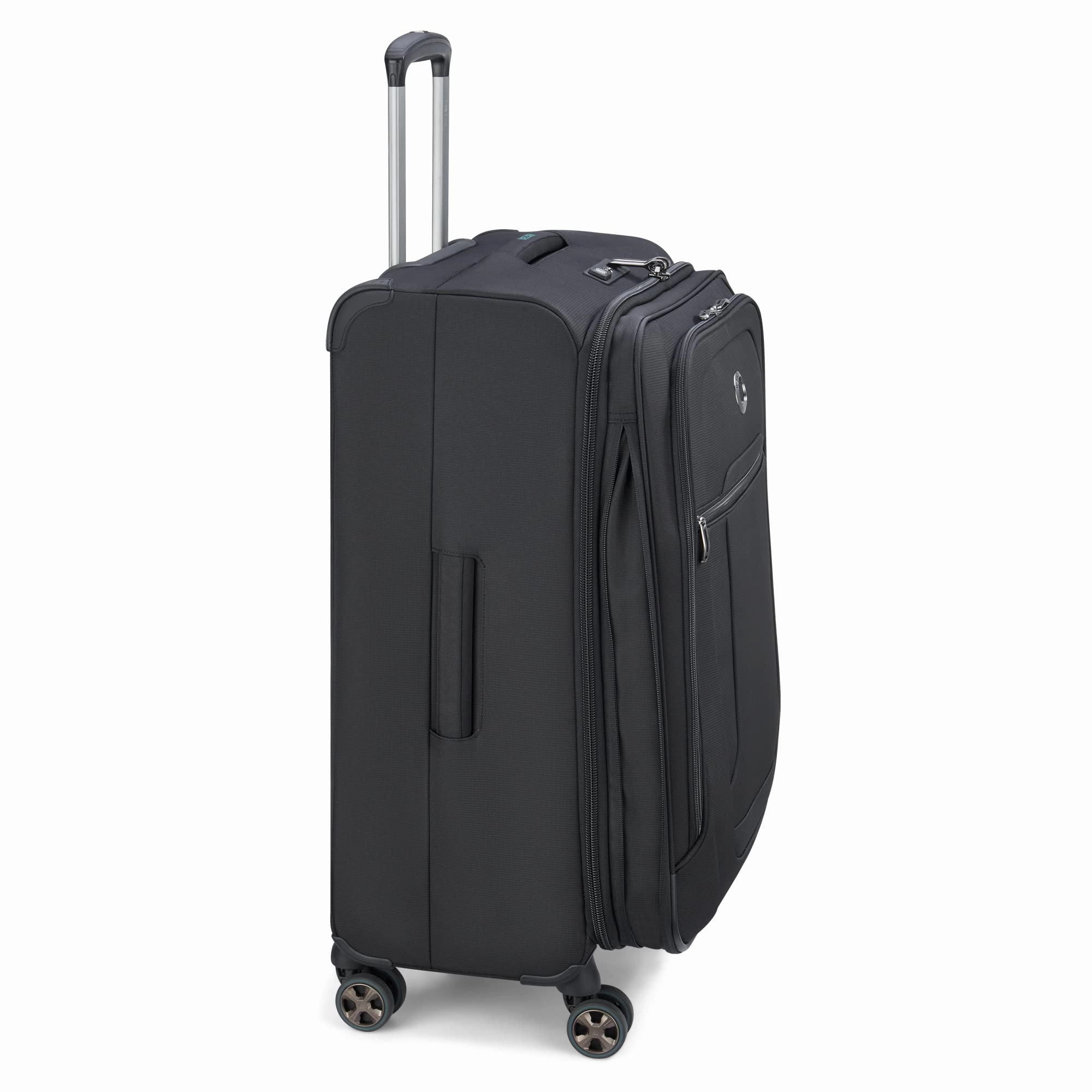 Delsey Paris Helium DLX Softside Expandable 25" Luggage with Spinner Wheels