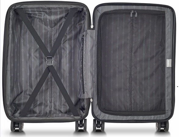 Delsey Paris Jessica 3 Piece Set Hardside Expandable Luggage with Spinner Wheels