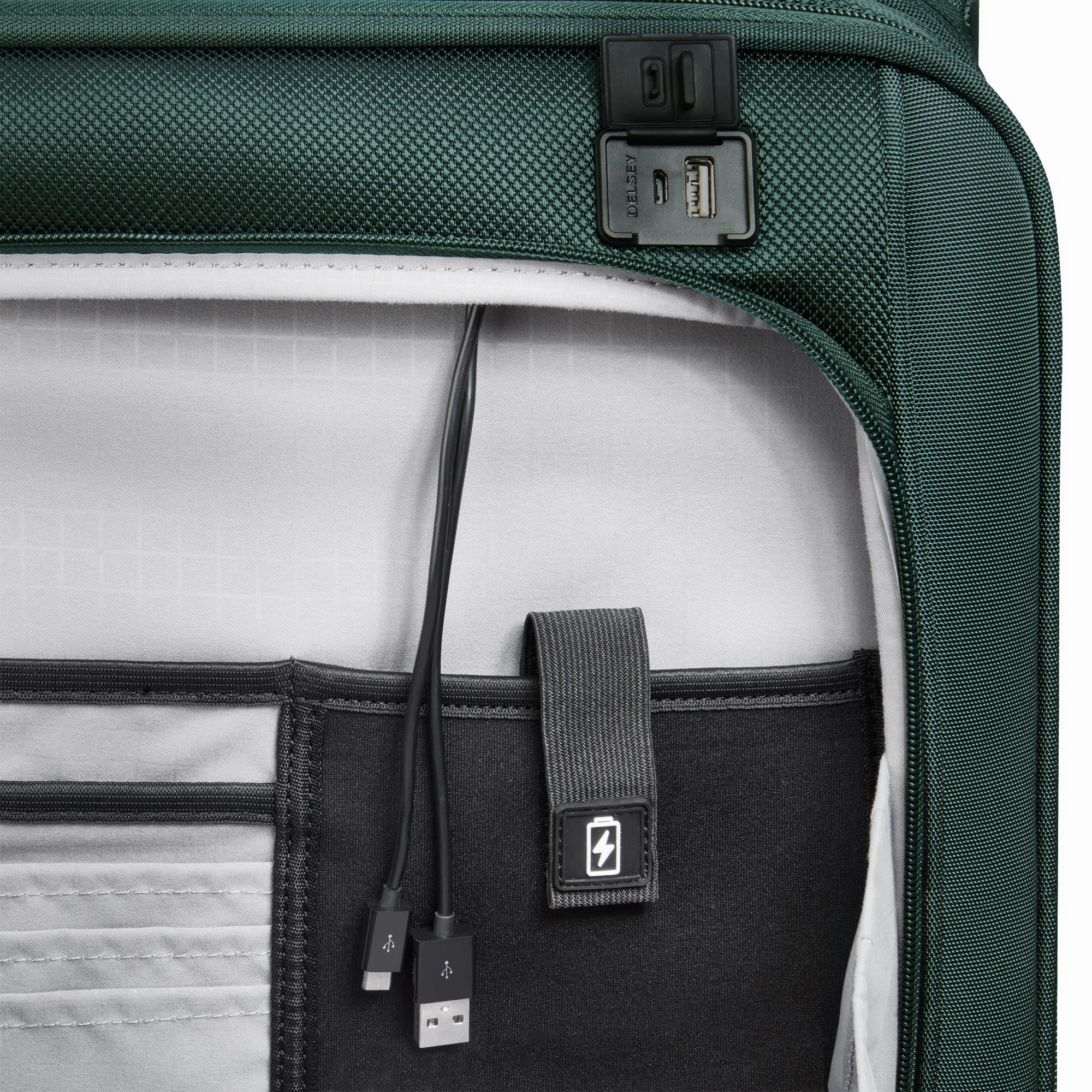 DELSEY Paris Pilot 4.0 Two-Wheel Underseat Mobile Office