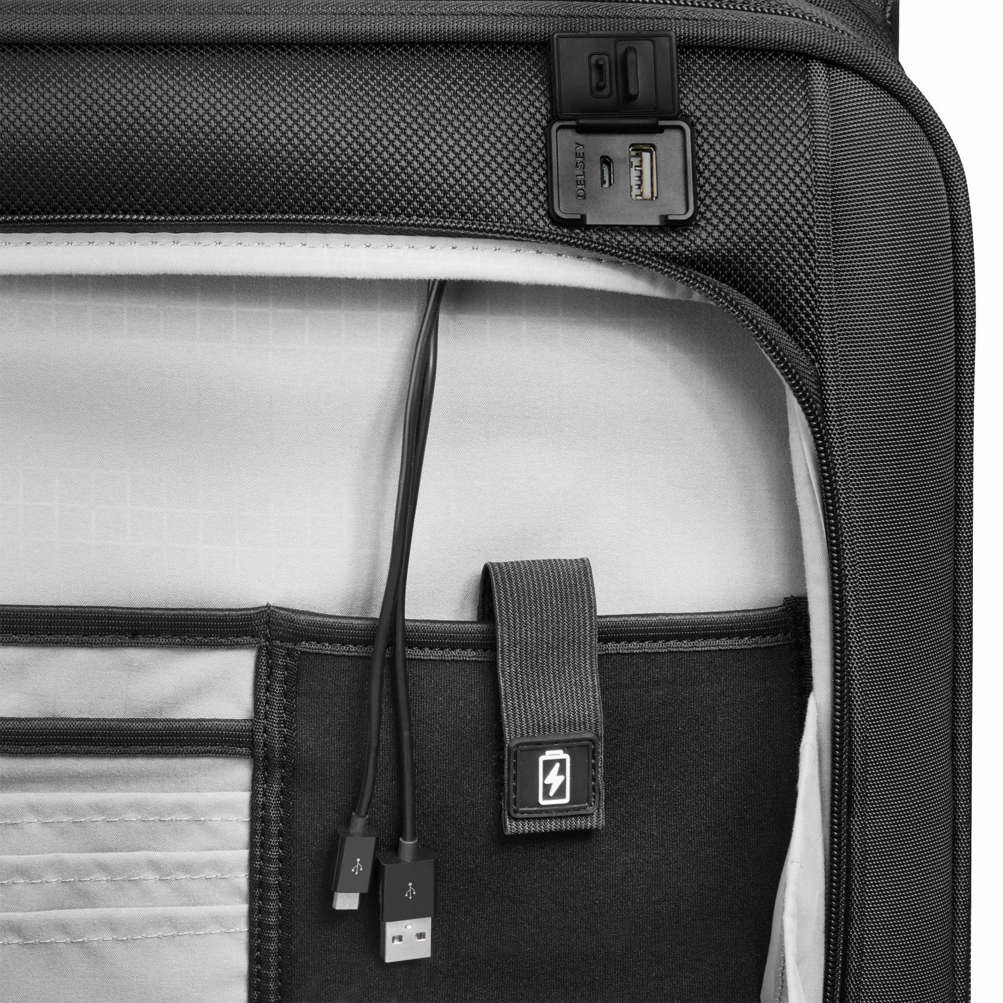 DELSEY Paris Pilot 4.0 Two-Wheel Underseat Mobile Office
