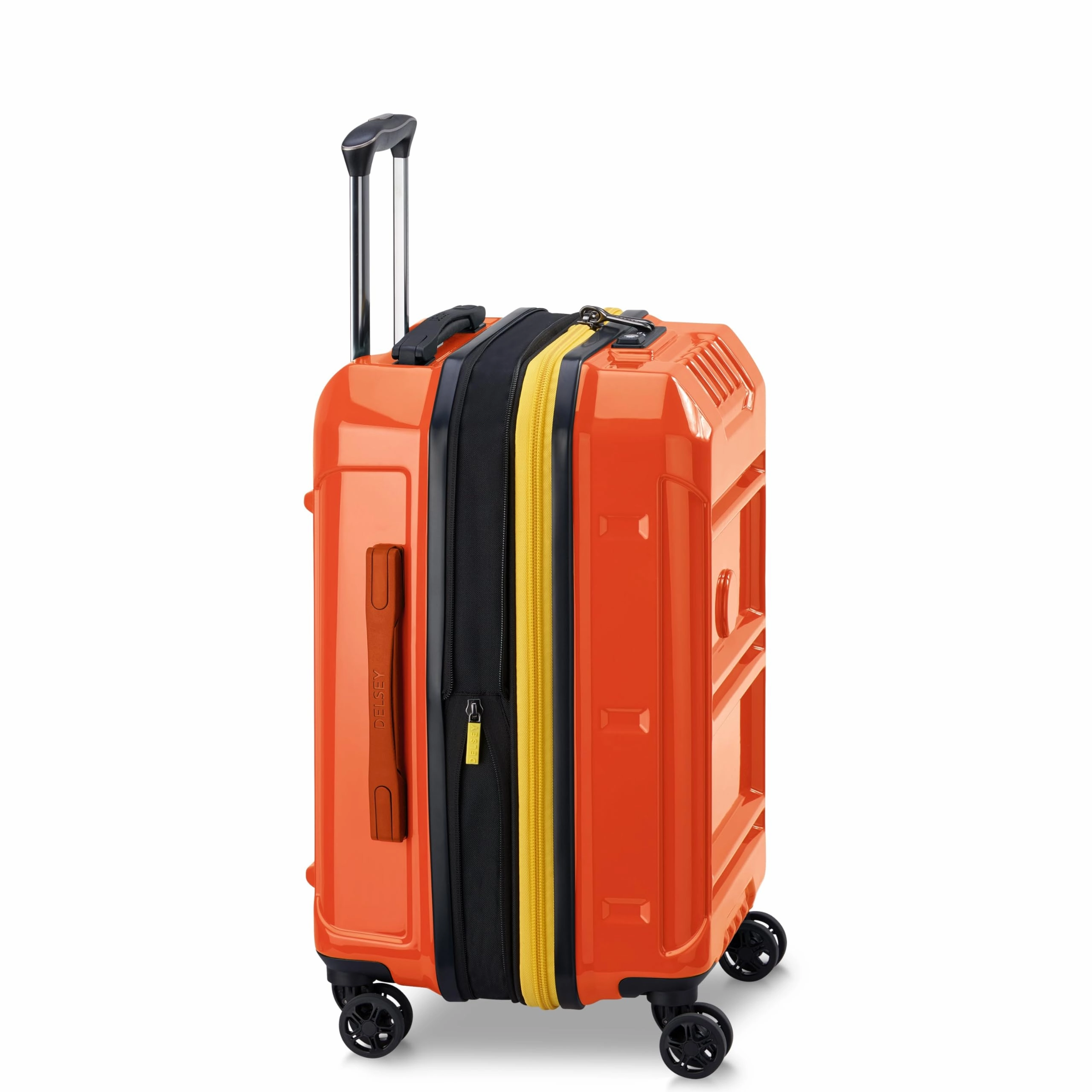 DELSEY Paris Rempart Hardside Expandable Luggage Trunk with Spinner Wheels (Carry-On 19 Inch)