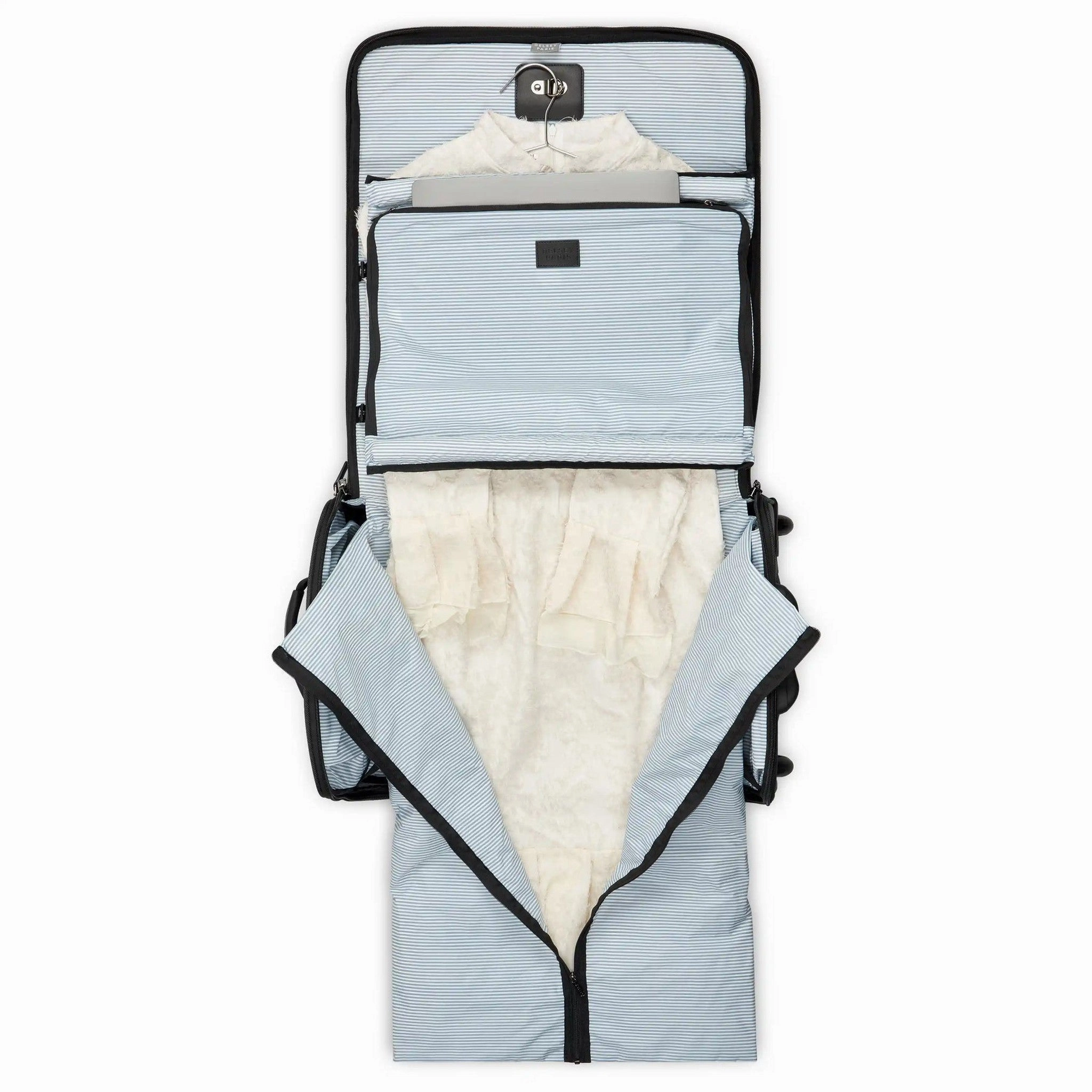 Delsey Wagram 2-Wheel Garment Bag Carry-On