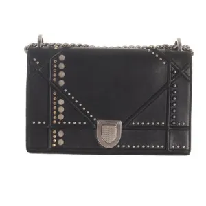 Dior Black Diorama Chain Bag #8E - Preloved Designer Shoulder Bag