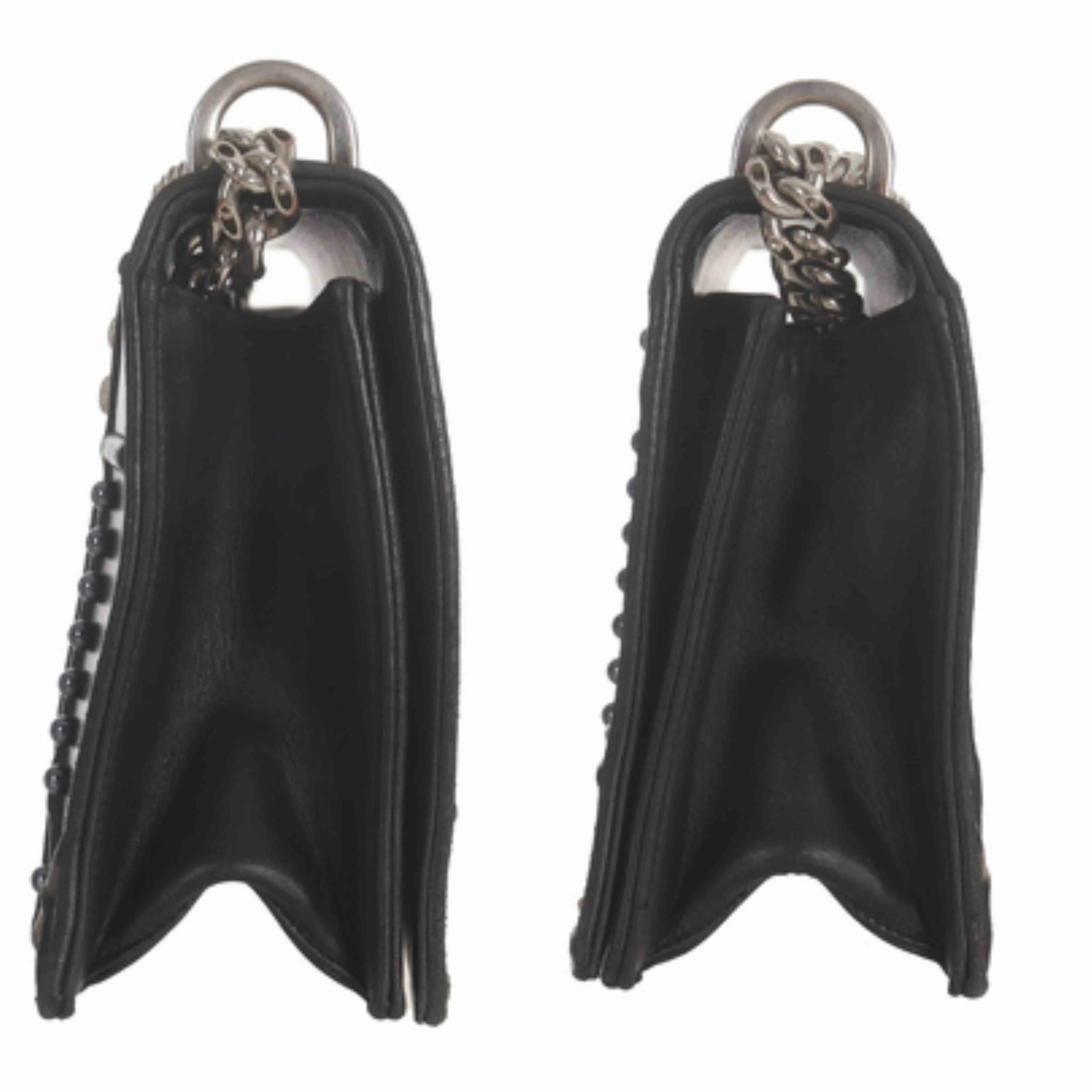 Dior Black Diorama Chain Bag #8E - Preloved Designer Shoulder Bag