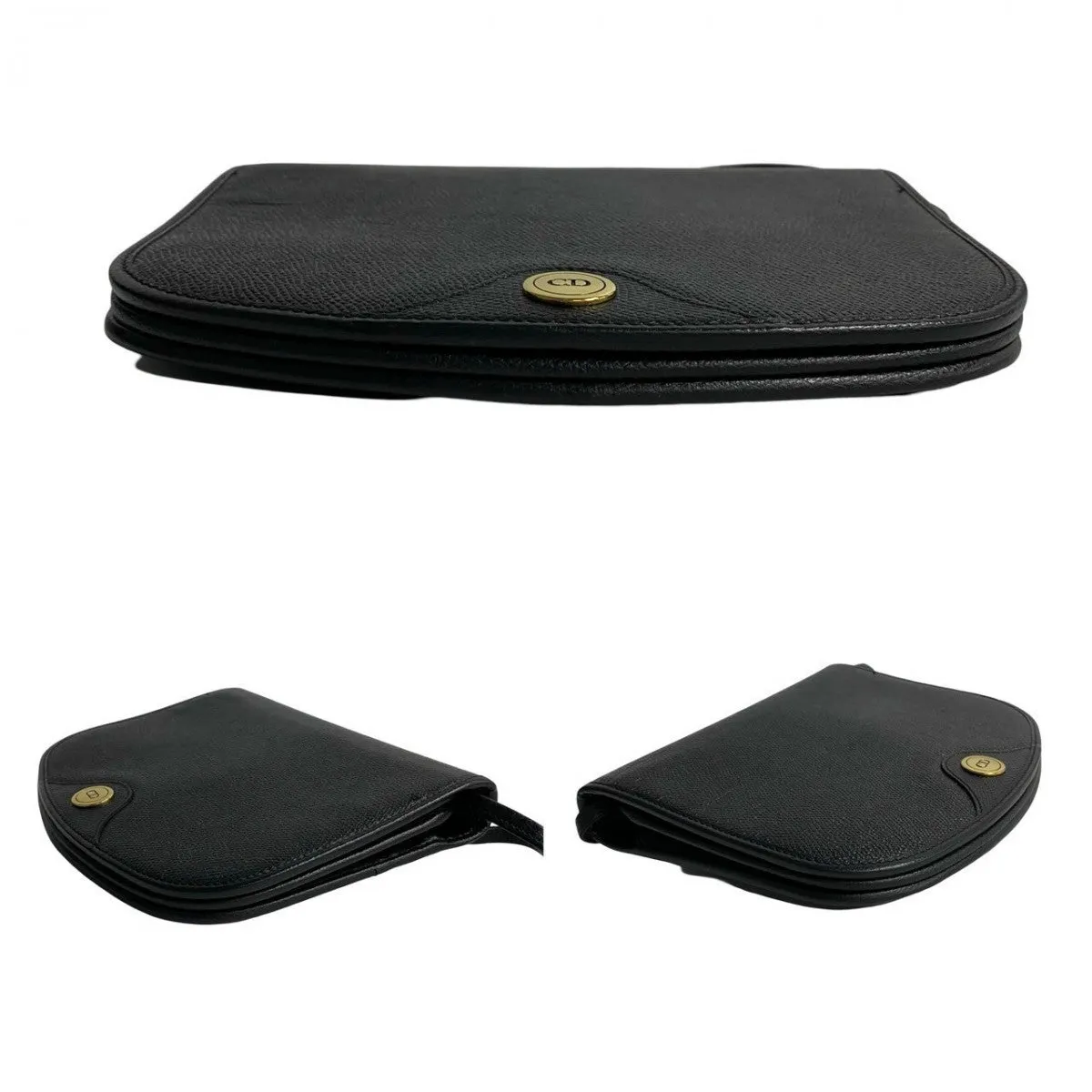Dior Shoulder Bag leather black