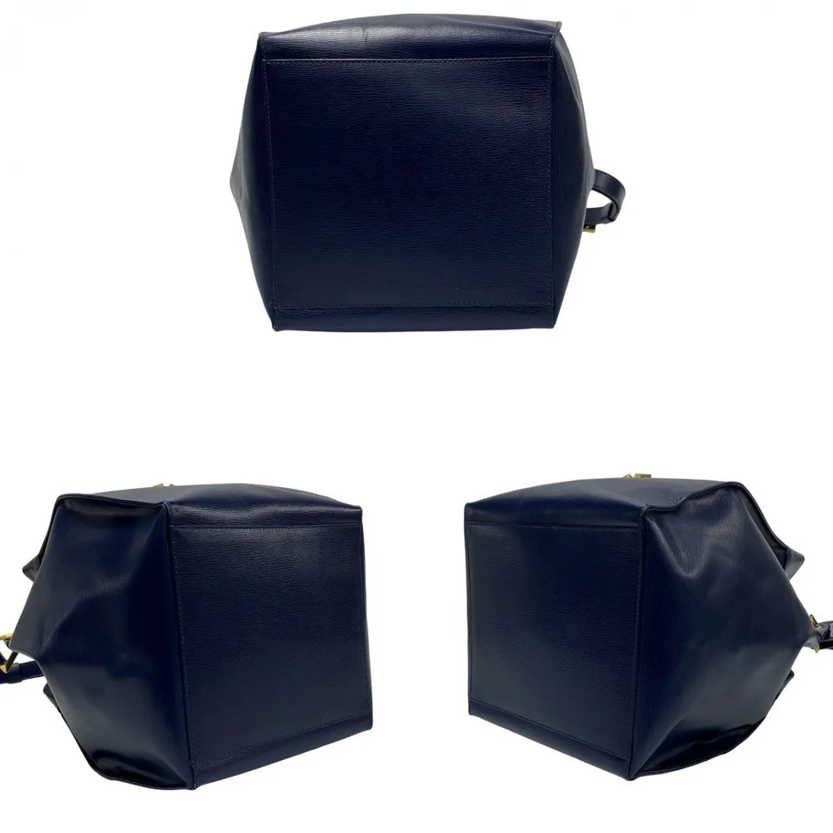 Dior Shoulder Bag leather Navy