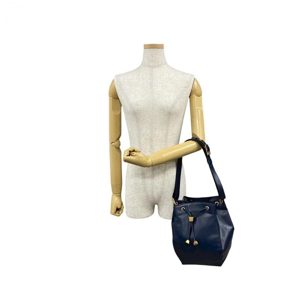 Dior Shoulder Bag leather Navy