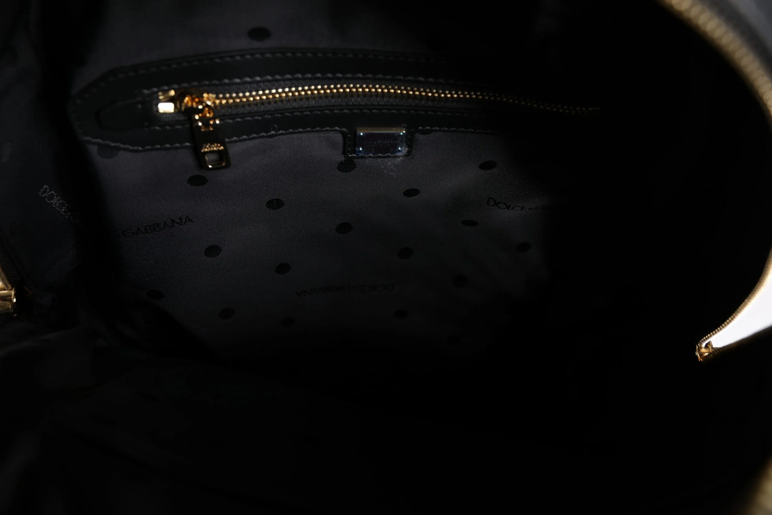 Dolce & Gabbana DG Leather Logo Print Travel Back Pack Men's Bag