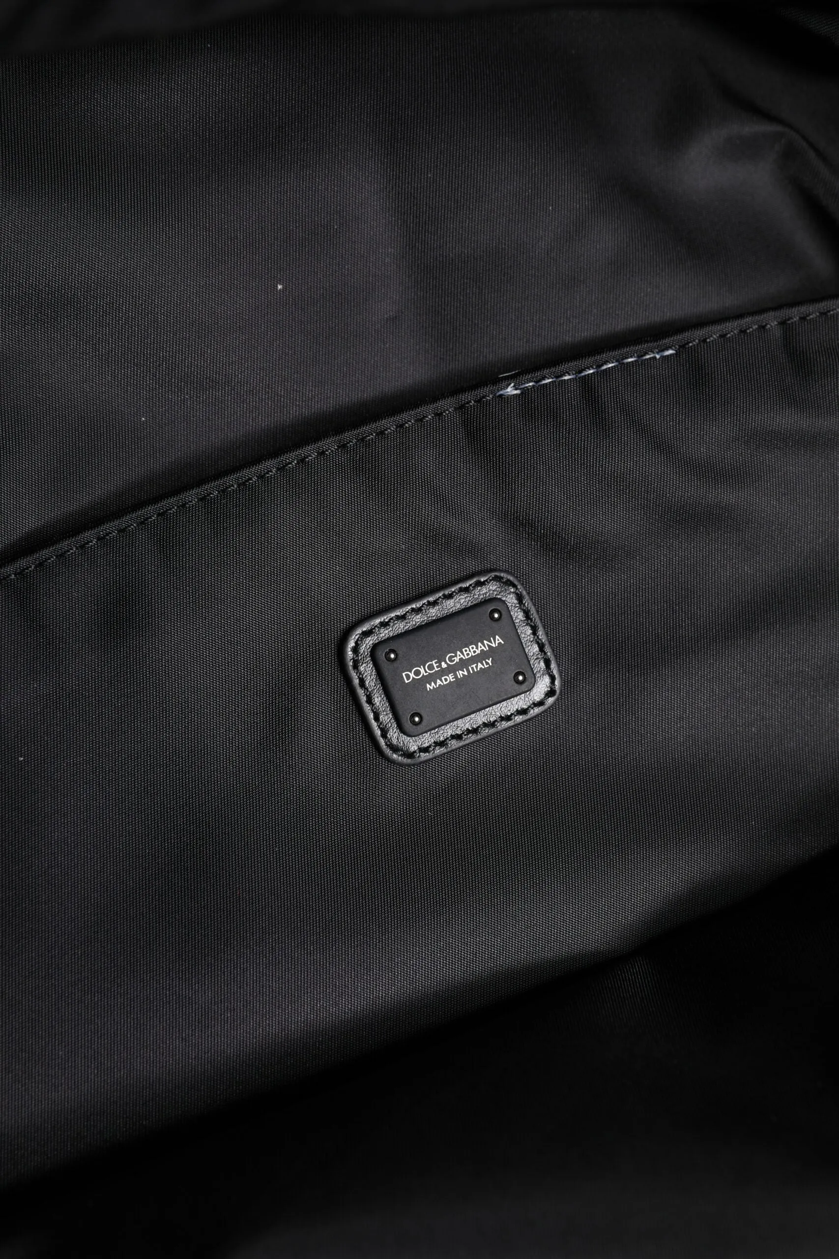 Dolce & Gabbana Logo Tape Polyamide School Travel Backpack Men's Bag (Pre-Owned)