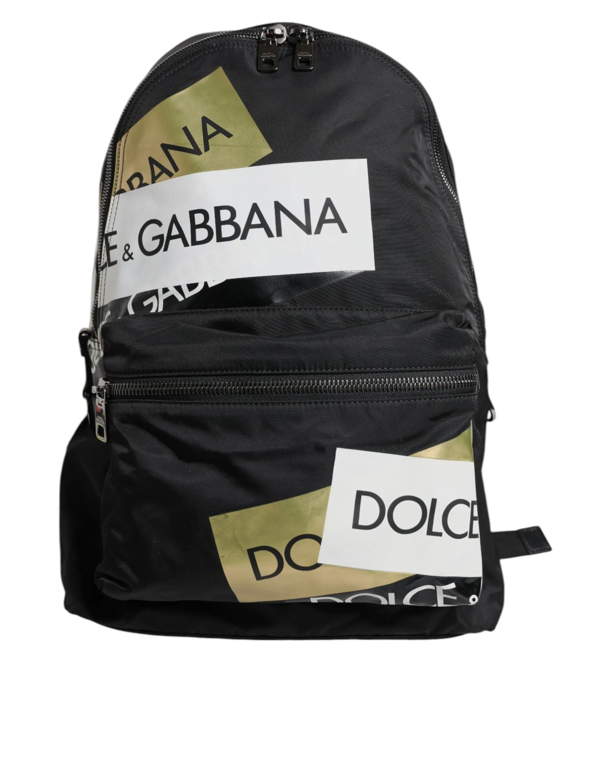 Dolce & Gabbana Logo Tape Polyamide School Travel Backpack Men's Bag (Pre-Owned)