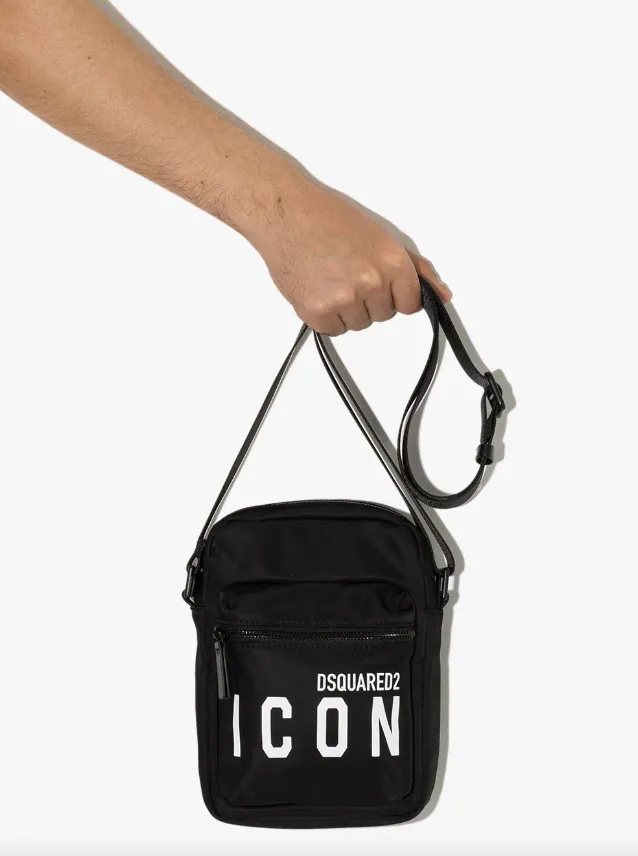 Dsquared2 Icon logo-print messenger bag