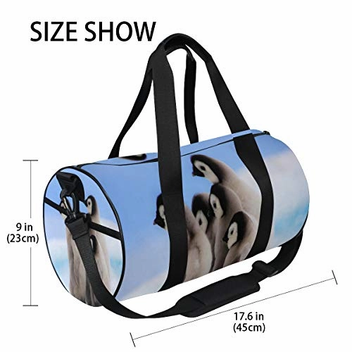 Duffel Bags Penguin Brothers Womens Gym Yoga Bag Small Fun Sports Bag for Men