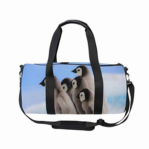 Duffel Bags Penguin Brothers Womens Gym Yoga Bag Small Fun Sports Bag for Men