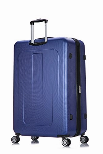 Dukap Luggage Crypto Lightweight Hardside 3 Piece Set 20''/28''/32'' Blue
