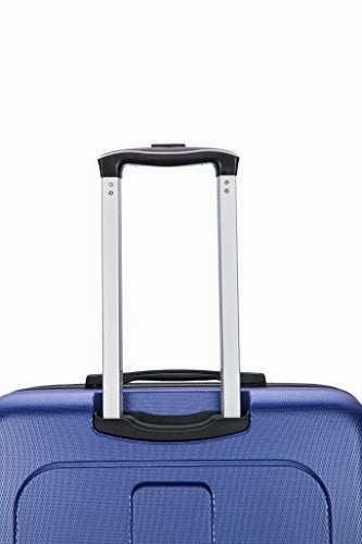 Dukap Luggage Crypto Lightweight Hardside 3 Piece Set 20''/28''/32'' Blue