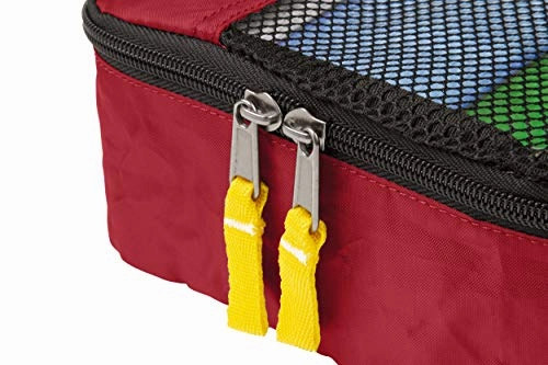 Eagle Creek National Geographic Adventure Essential Packing Set, firebrick