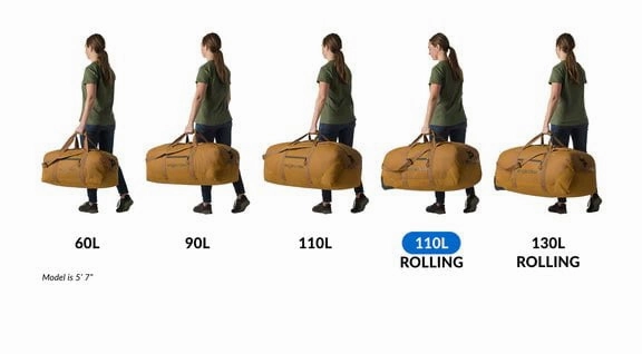Eagle Creek No Matter What 110L Rolling Duffel Bag