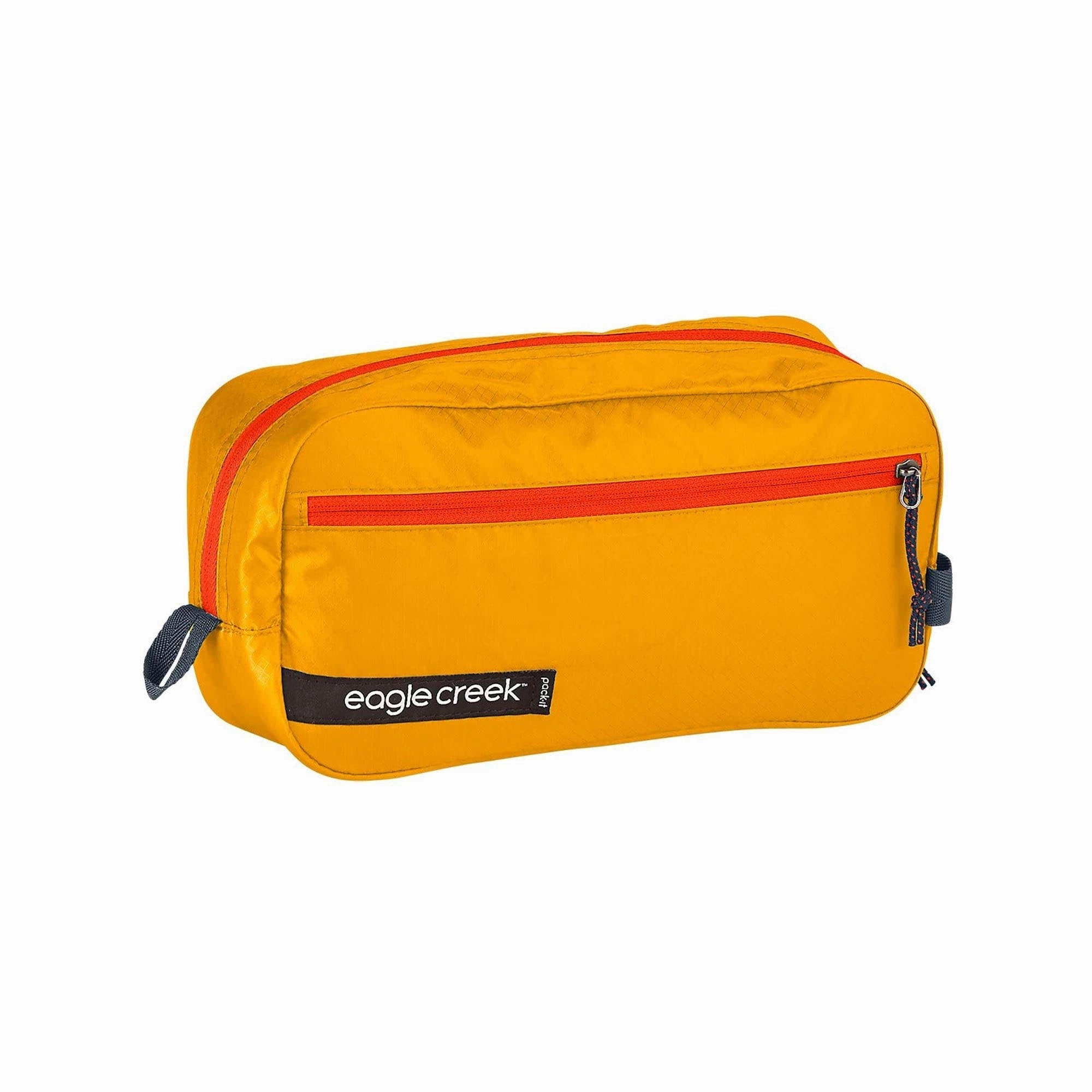 eagle creek Pack-It Isolate Quick Trip XS Travel Toiletry Bag Made with Water-Repellant Poly Ripstop Fabric, Full-Length Zipper for Visibility and Zip Side Pockets