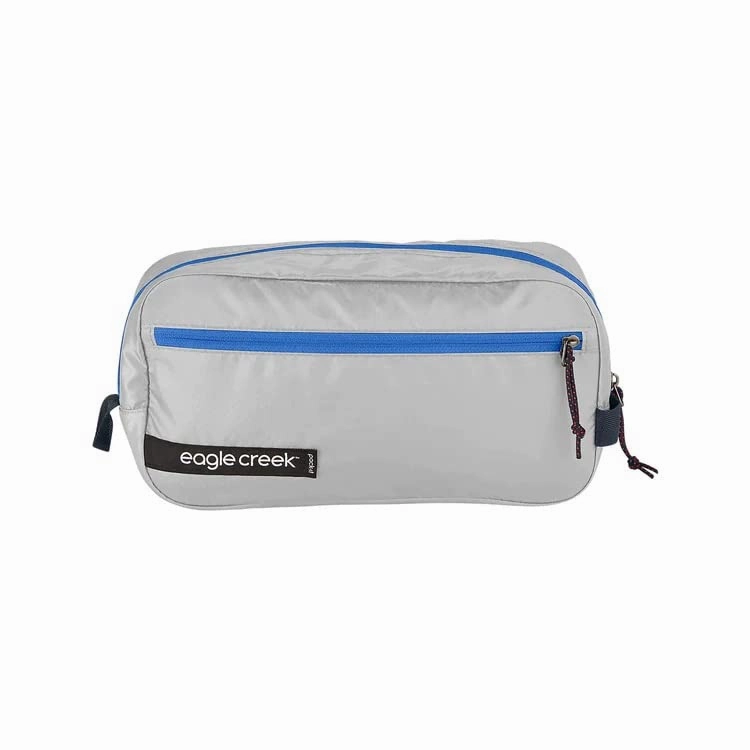 eagle creek Pack-It Isolate Quick Trip XS Travel Toiletry Bag Made with Water-Repellant Poly Ripstop Fabric, Full-Length Zipper for Visibility and Zip Side Pockets