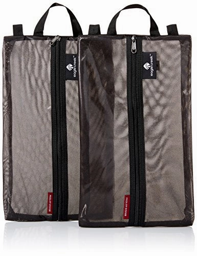 Eagle Creek Pack-It Original Shoe Sac 2 Pc Set, Black
