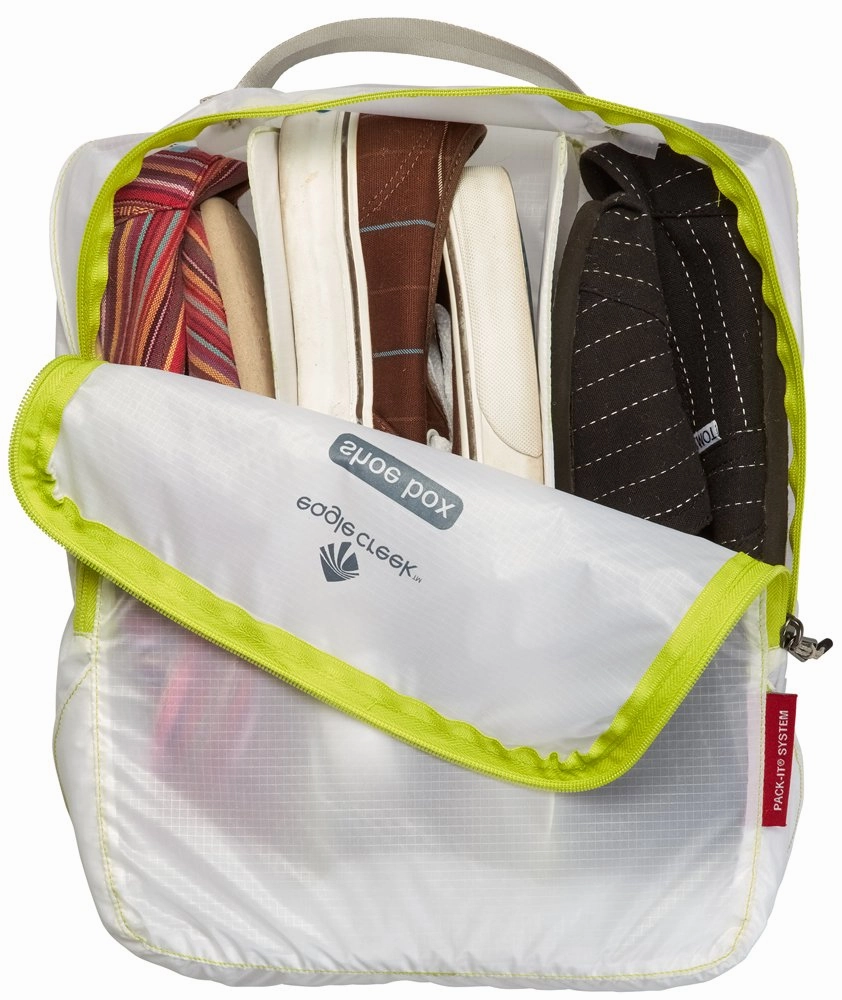 Eagle Creek Pack-It Specter Multi-Shoe Cube, White/Strobe