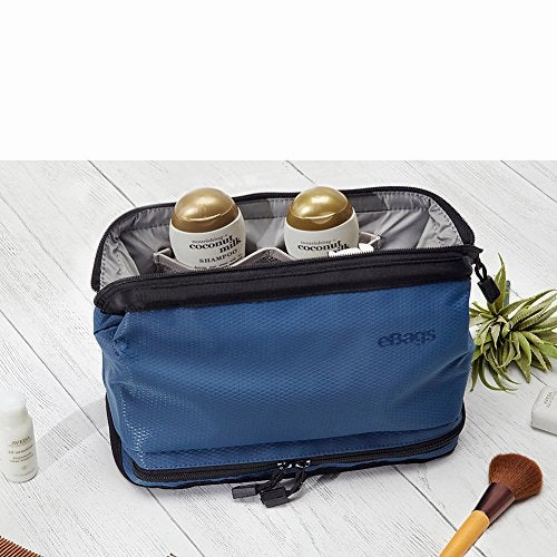 eBags Gatemouth Toiletry Kit - Lightweight Travel Toiletry Bag - (Black)