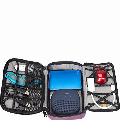 eBags Medium Cord Packing Cube - Cable Organizer Bag - (Aquamarine)