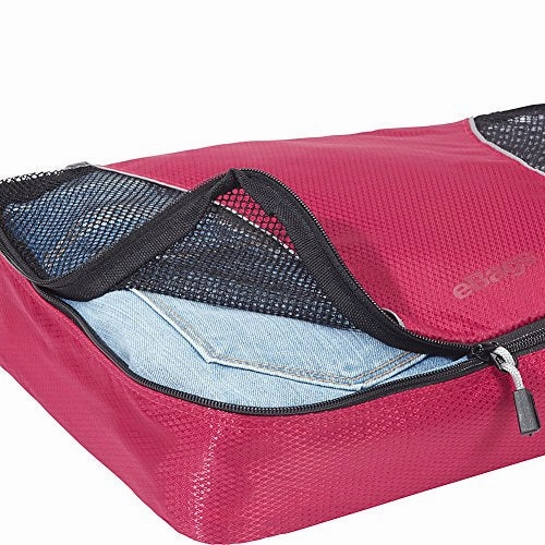 Ebags Packing Cubes - 4Pc Small/Med Set (Titanium)