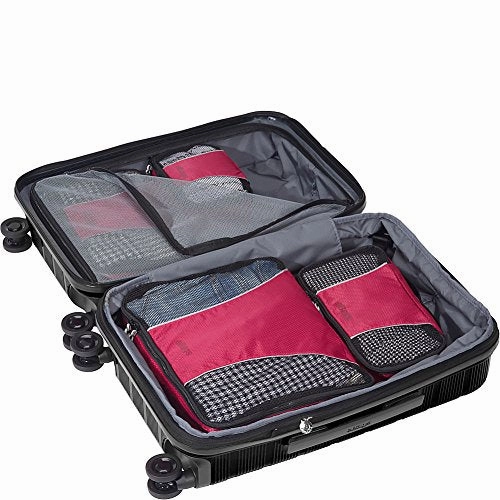 Ebags Packing Cubes - 4Pc Small/Med Set (Titanium)