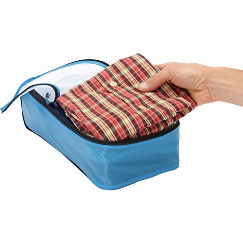 eBags Ultralight Travel Packing Cubes - Lightweight - Ultimate Packer Organizers - 7pc Set - (Green)