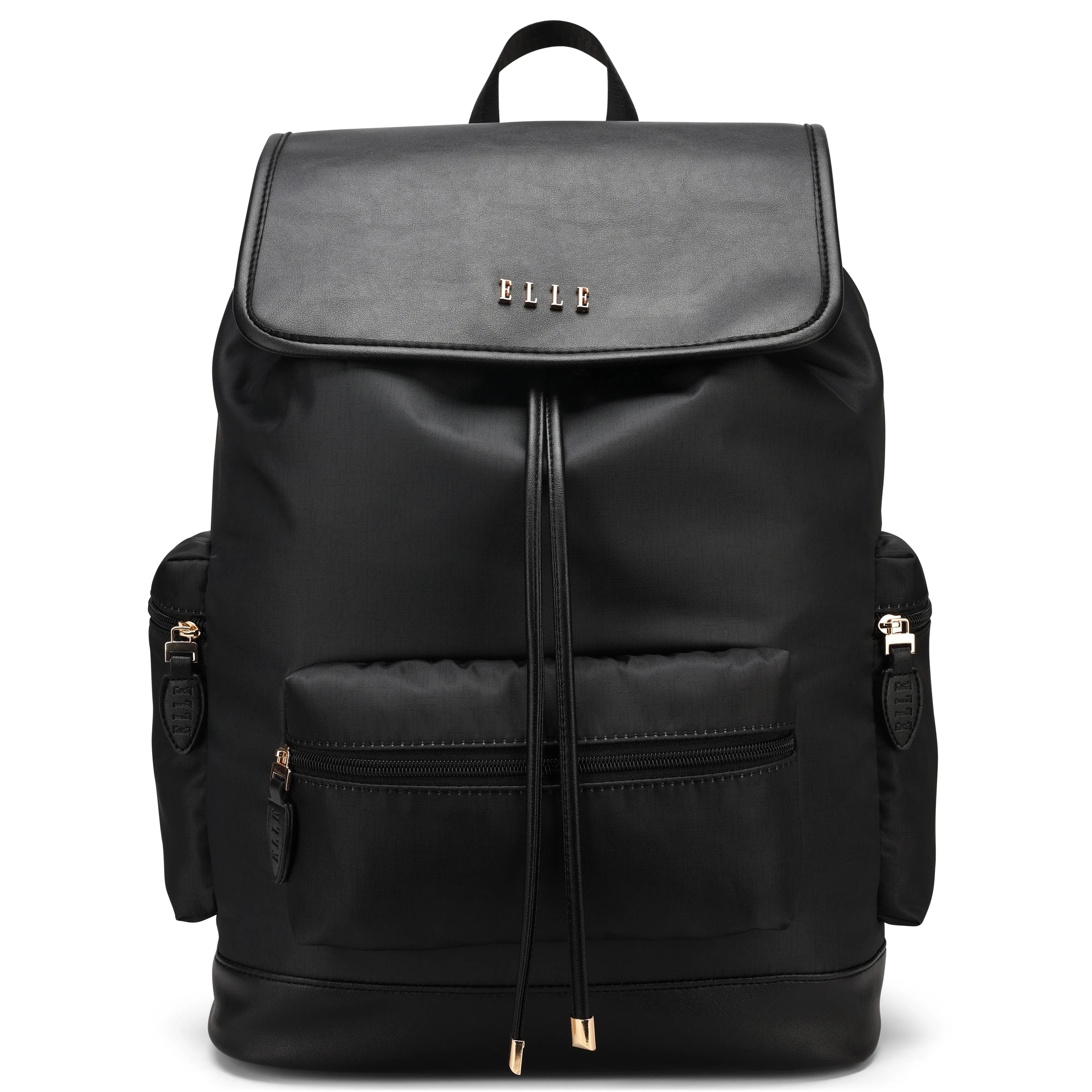 ELLE Wayfarer 23L Monogram Travel Backpack | Olive Green