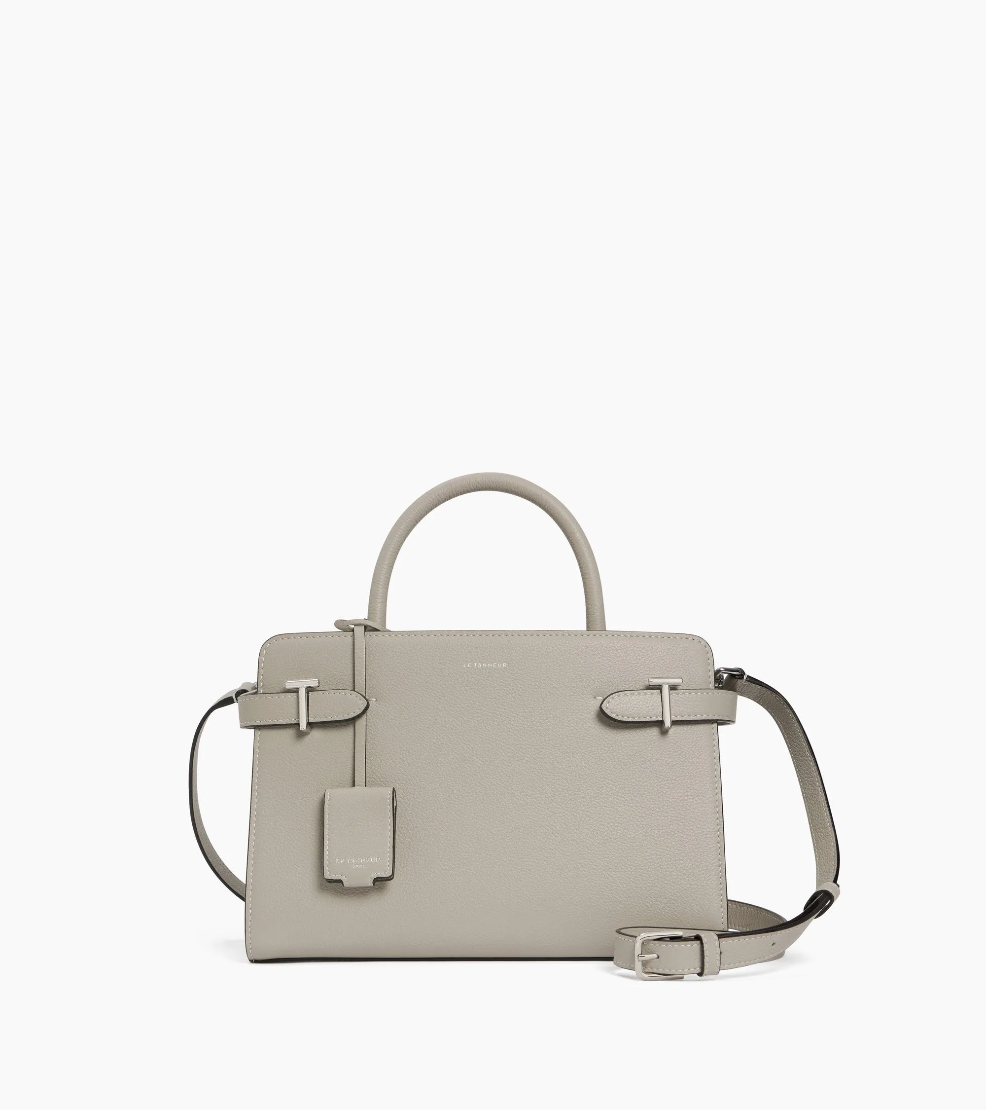 Emilie medium-sized handbag in grained leather