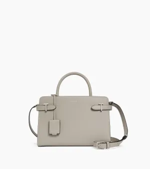 Emilie medium-sized handbag in grained leather