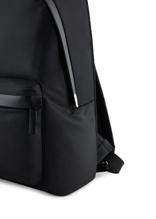 Emporio Armani nylon round backpack